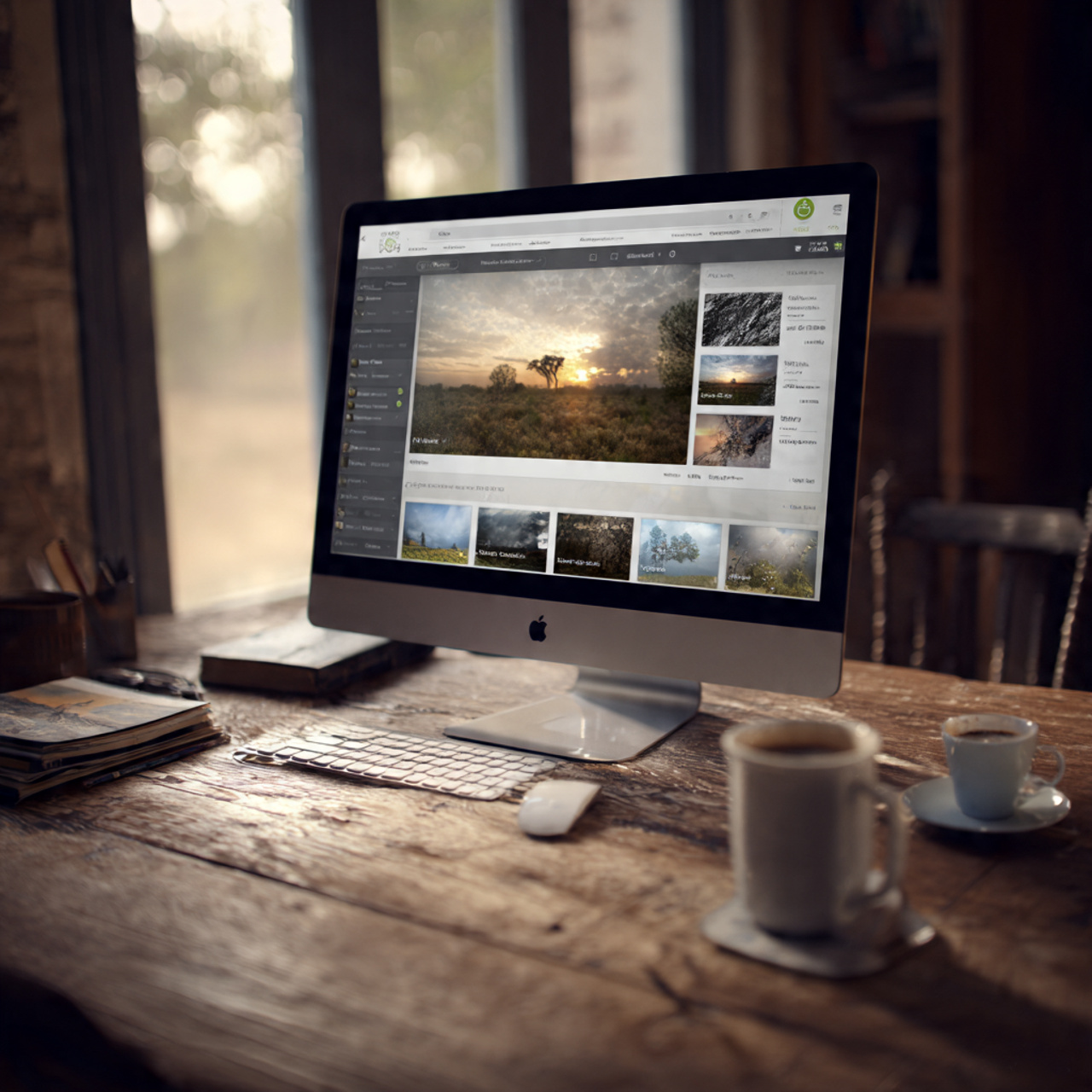 Image gallery marquee